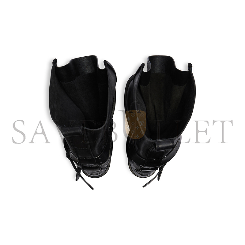 BALENCIAGA WOMEN'S VENOM HIGH BOOT IN BLACK 833594WBEQ11000